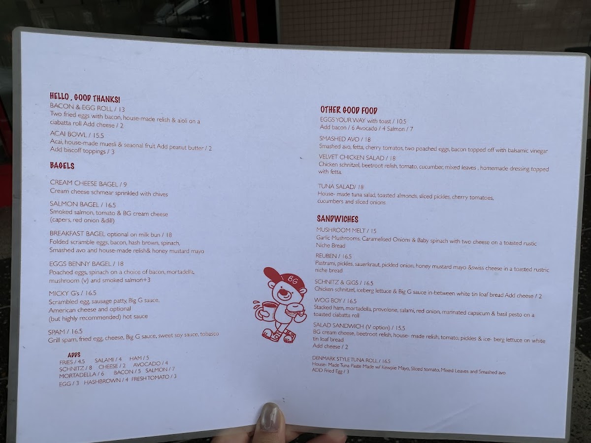 Menu By George Coffee-3