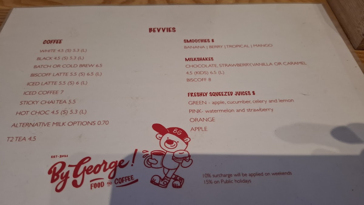 Menu By George Coffee-5